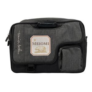 Travis Mathew Heather Gray Logo Golf Laptop Travel Bag Logo Golf
